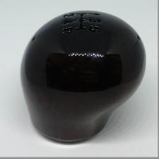 FIAT PUNTO PANDA 500 LANCIA Y - POMELLO LEGNO SCURO PER CAMBIO A SIRINGA