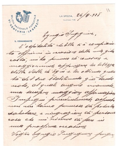 Spezia milizia nazionale e - la,