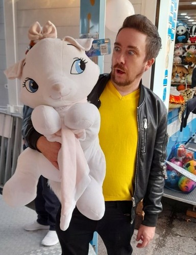 Peluche marie minou gli - peluche,