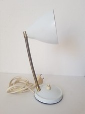 LAMPADA DA TAVOLO RINCONDUCIBILE TARGETTI ANNI 70 METALLO ALLUMINIO VINTAGE