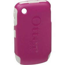 Custodia serie Commuter BlackBerry 9300 Curve Avon rosa bianco costume oggetto di scena telefono