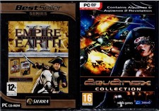Aquanox Collection and & Empire Earth II Gold Edition Pc New XP 4 Full Games