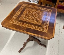 TAVOLINO INTARSIATO FINE '800
