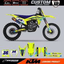 KTM MOTOCROSS GRAPHICS, CUSTOM