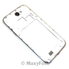 SAMSUNG RICAMBI N7100 GALAXY NOTE2 COVER MEZZO CENTRALE ORIGINALE WHITE BIANCA