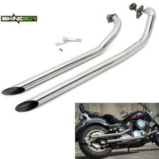 Long Short Staggered Exhaust