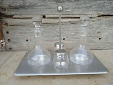 MENAGE Morinox Anni 70 SET OLIO ACETO SALE E PEPE ACCIAIO Inox 18/10 MORINOX