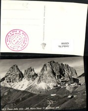 420500,Trentino Bolzano Passo Sella Albergo Maria Flora Hotel Bergkulisse