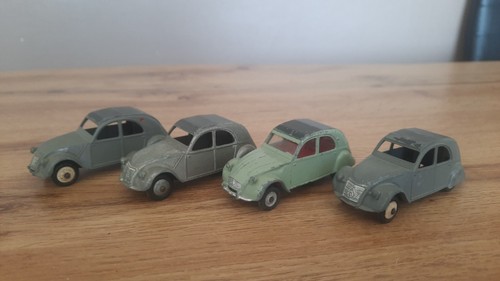 Dinky citroën cv une - citroën,