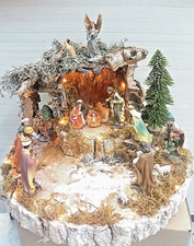 Presepe artigianale con