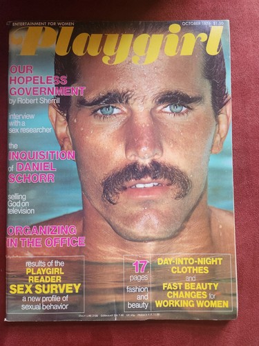 Vintage playgirl magazine - vintage,