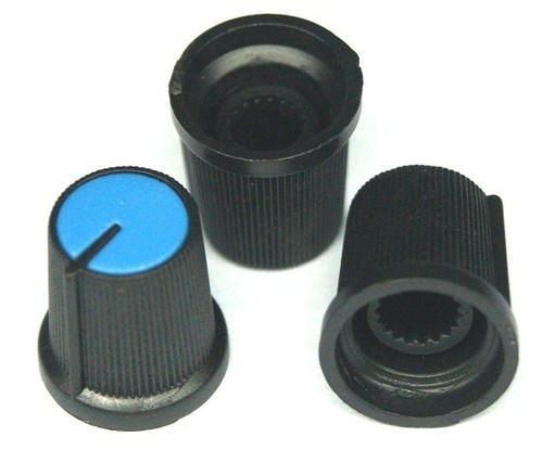 Manopola 20pz nera con - 20pz,