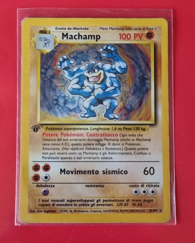 Machamp base set 8 - machamp,
