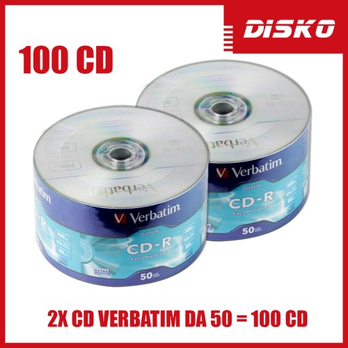 100 verbatim vergini - 100, cd