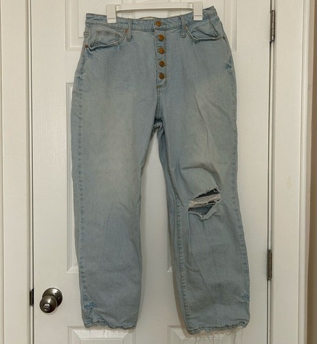 Jeans donna blu denim dritto