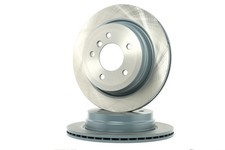 2x FEBI Bremsscheiben Hinten für BMW 3 Touring (E91) 3 Limousine (E90)