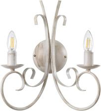 Applique 2 Luci in Metallo