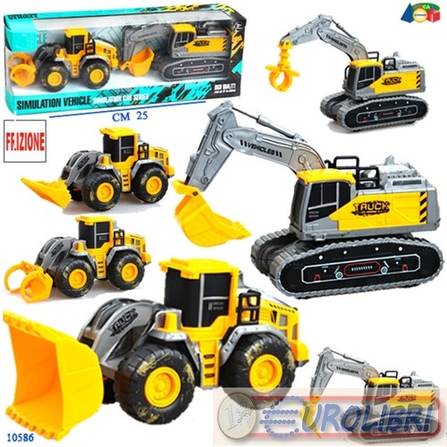 Confezione ruspe frizione - confezione, a