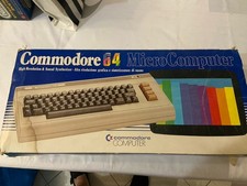 Commodore 64microcomputer box vintage  + Datassette model 1531 Manuale D’uso