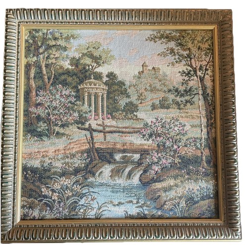 Arazzo villa italiana vintage