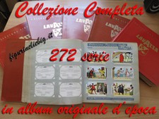 COLLEZIONE LAVAZZA COMPLETA: TUTTE LE 272 SERIE IN ALBUM ORIGINALE D'EPOCA LOTTO