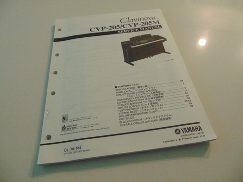 Yamaha clavinova piano - clavinova, cvp-205
