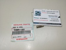 92009-1551 Originale Kawasaki EX 500 vite drenaggio vaschetta carburatore