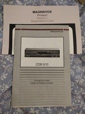 Magnavox CDB610 Lettore