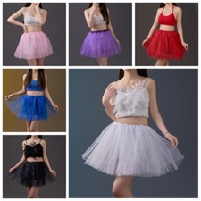 Donna Increspatura Tulle Gonna