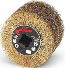 Ruota rullo spazzola abrasiva