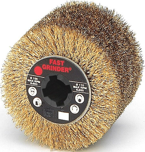 Ruota rullo spazzola - , abrasiva