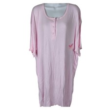 Camicia da notte intima rosa a