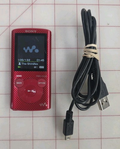 Sony walkman nwz e374 - nwz-e374, red