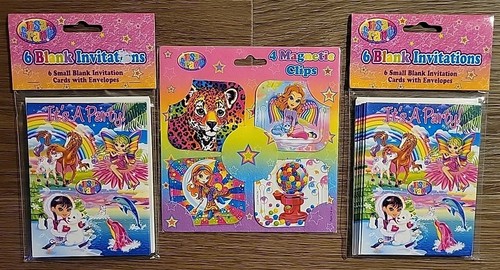 Lisa frank inviti - frank, feste