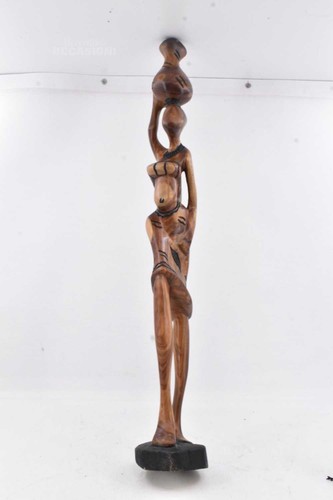 Statua etnica donna africana - donna,