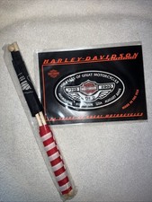 Set patch e bandiera Harley Davidson "100 anni di grandi moto"