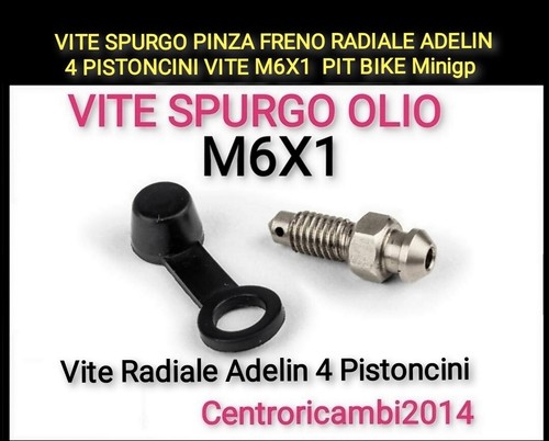 Vite spurgo pinza freno - spurgo,