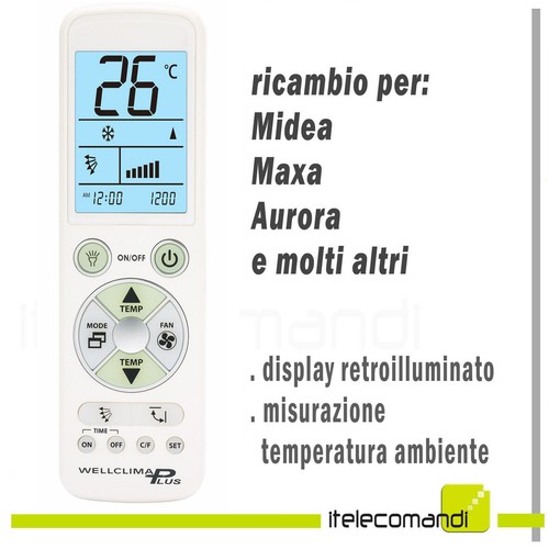 Telecomando condizionatore - telecomando,