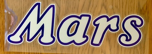 Mars patch toppa sponsor - patch,