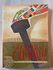 GIOCHI DELLA XVII OLIMPIADE ROMA 1960 Numero unico ufficiale celebrativo 