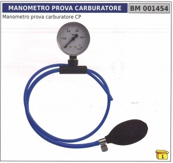 Manometro prova pressione