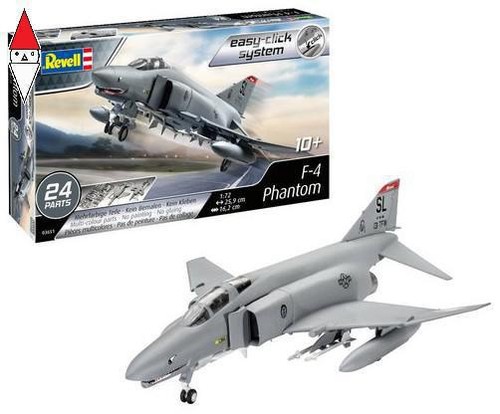 Revell 4e phantom - 1/72, f-4e