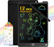 Lavagna Magnetica per Bambini Da 12 Pollici, Lavagnetta Cancellabile, Tavoletta 