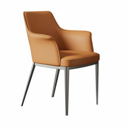 Sedia imbottita con braccioli - con,