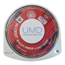 50 Cent Bullet Proof G Unit Edition UMD PlayStation Portable PSP, SOLO DISCO