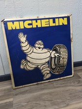 Michelin Man Enamel Sign