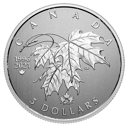 Moneta argento 5 - 🇨🇦,