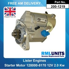 Motorino avviamento per Lister