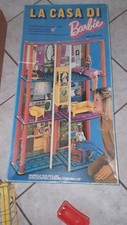 LA CASA DI BARBIE CON MOBILI 1975 MATTEL TOWN HOUSE BAMBOLE DOLL VINTAGE