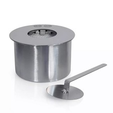 Bruciatore tondo a incasso per